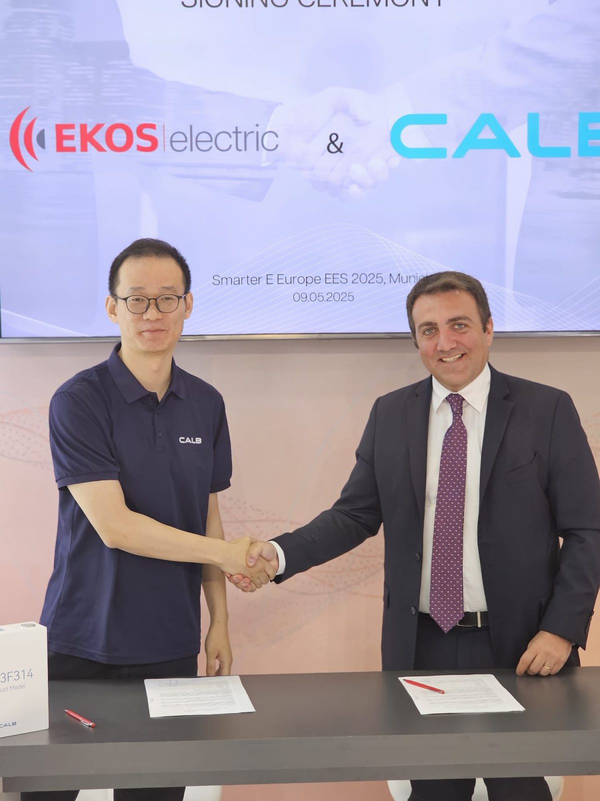 EKOS Electric ve CALB’den Enerji Depolama İş Birliği (12 Mayıs 2025)