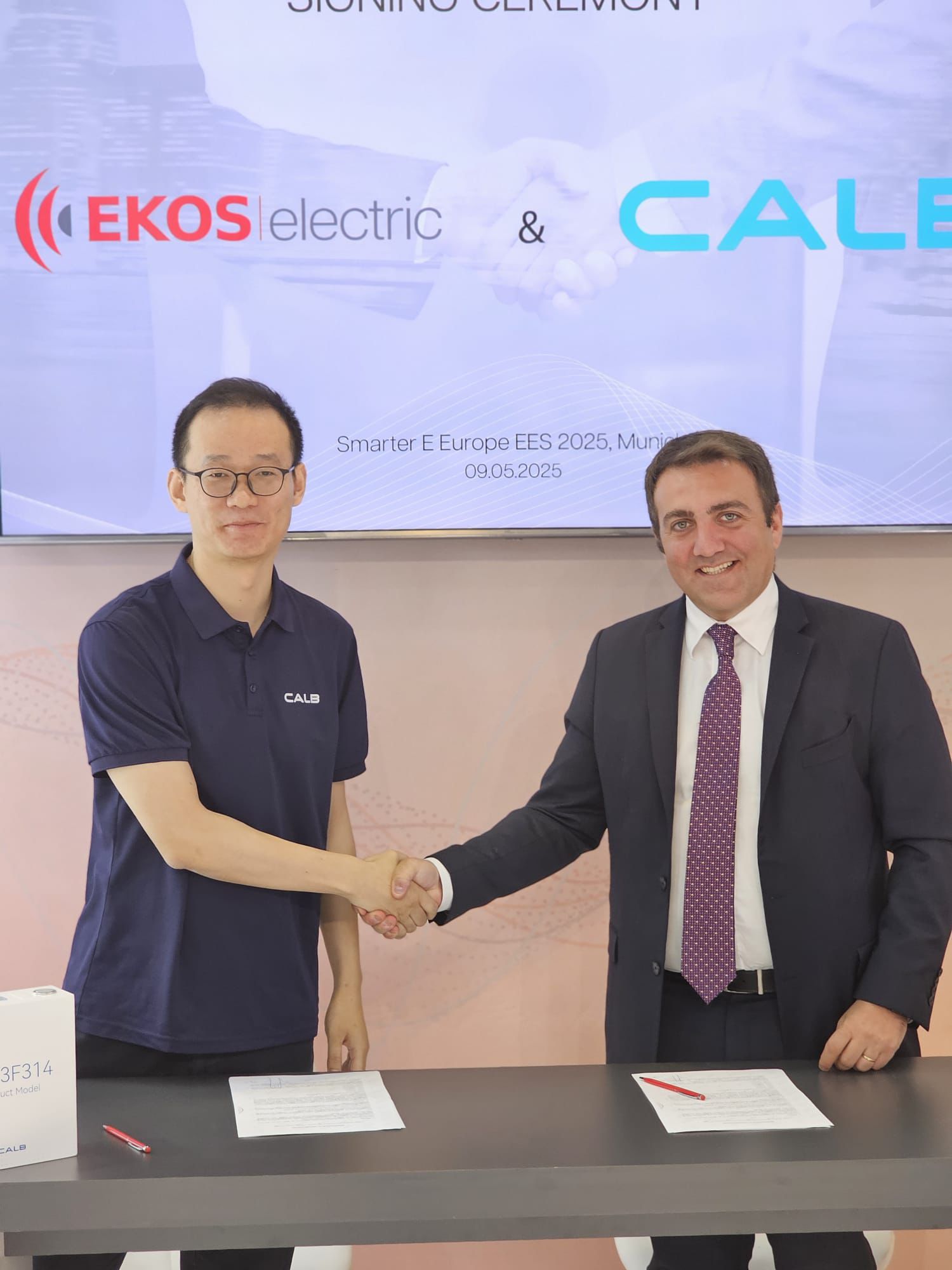 EKOS Electric ve CALB’den Enerji Depolama İş Birliği (12 Mayıs 2025)